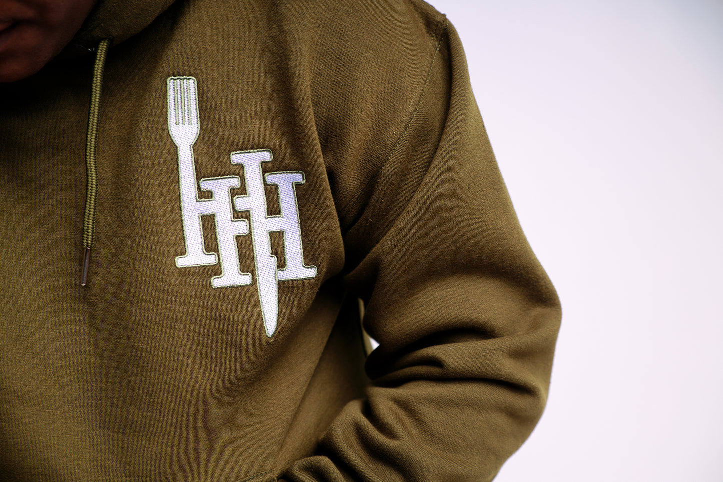 Hungry Hustle Hoodie- Olive Green