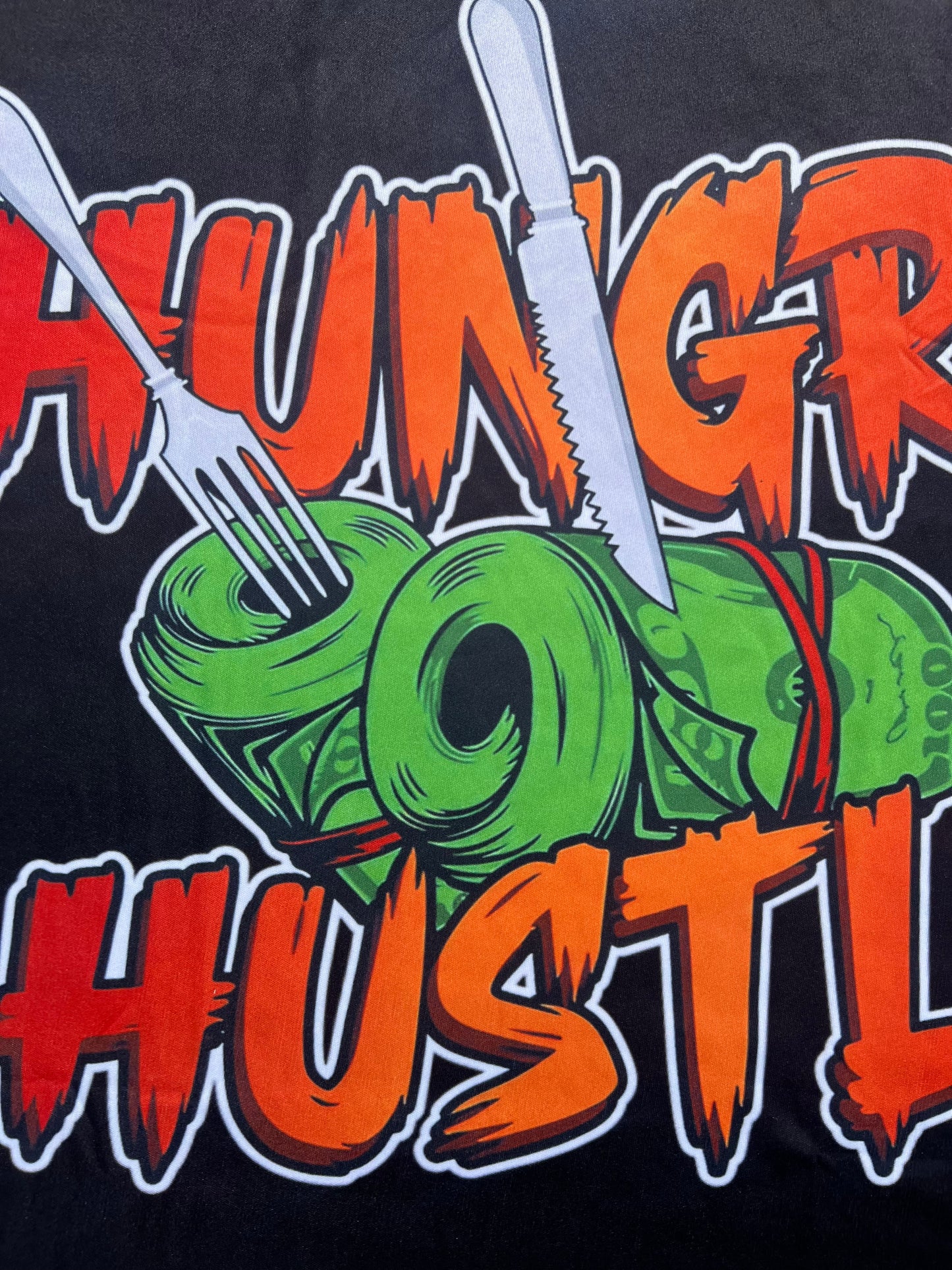 Blackout Hungry Hustle Graphic T-Shirt