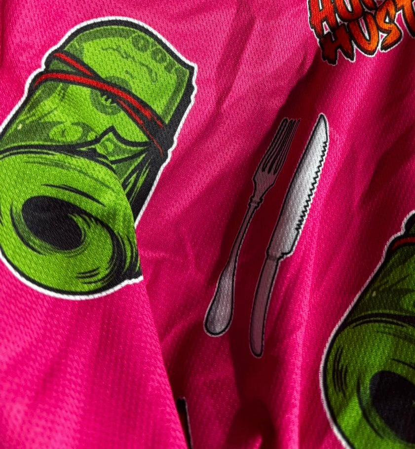 Cosmo & Wanda Hungry Hustle Money Graphic Shorts